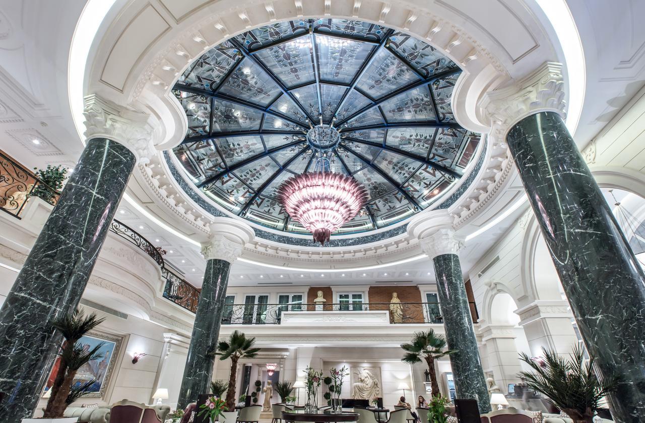 Xheko Imperial Luxury Hotel & Spa 티라나 외부 사진 The lobby of the hotel